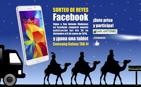 Sorteo Reyes - San Antonio Mudanzas